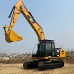 20 ton brugt cat 320d gravemaskine på larvebånd banner 4