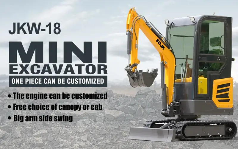 3.5 Ton Mini Excavator Hydraulic Crawler Digger