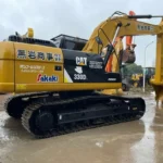 330b 330c 330d 330d330d2 330d2l 330gc حفارة هيدروليكية كاتربيلر 36 طن مستعملة لافتة 3