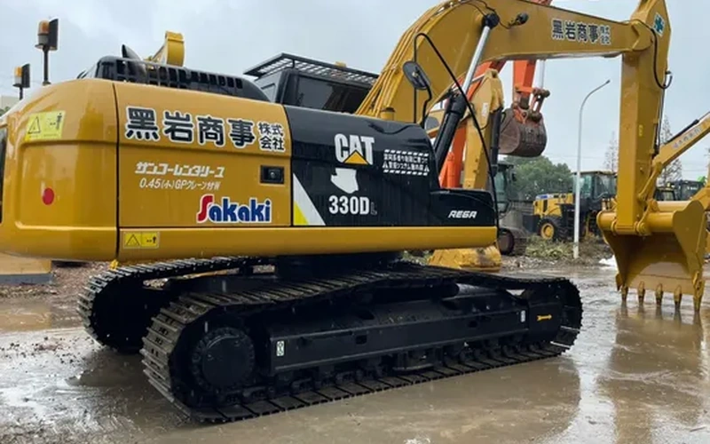 330B 330C 330D 330D330D2 330D2L 330GC حفارة هيدروليكية كاتربيلر مستعملة 36 طن