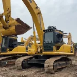 36 t gebrauchter komatsu pc360 raupenbagger banner 3