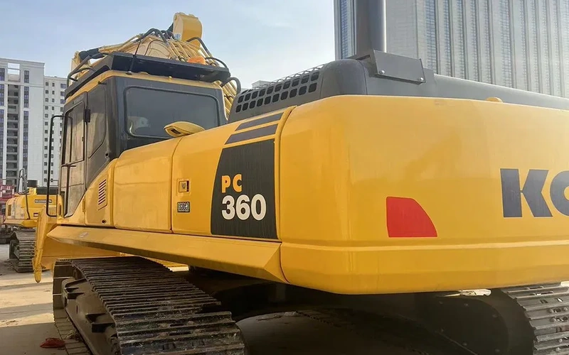 36 Tonnen gebrauchter Komatsu PC360 Raupenbagger