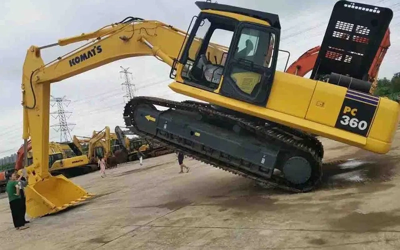 36 Tonnen gebrauchter Komatsu PC360 Raupenbagger