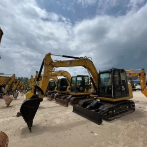 cat 307e used excavator machine banner 1