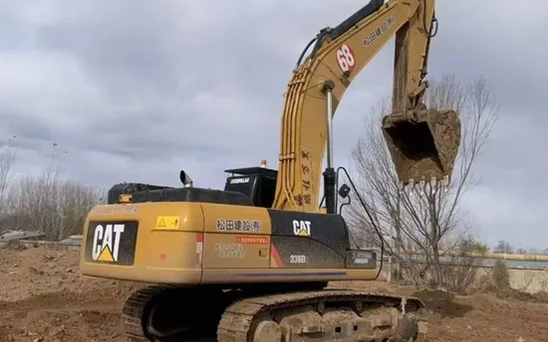 Cat336D2L Brugt hydraulisk gravemaskine på larvebånd