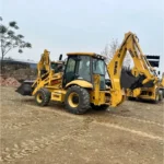 コンパクト4x4 JCB 3CXバックホーローダー クボタ クミンズエンジン バナー2搭載