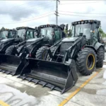 クボタ製クミンズエンジン搭載コンパクト4x4 JCB 3CXバックホーローダー バナー4