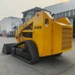 compact hydraulic skid steer loader with auger attachments banner 6