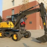 Elektro-Raupenbagger 7 t Hydraulik-Mobilbagger Banner 3