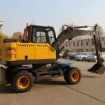 Elektro-Raupenbagger 7 Tonnen Hydraulik-Mobilbagger Banner 6