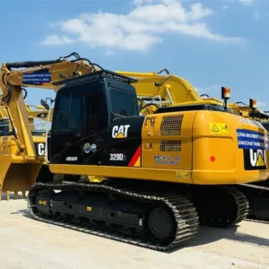 korkean suorituskyvyn käytetty cat 320d 20 tonnin tela-alustainen kaivinkone banner 1