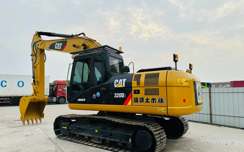 高性能中古Cat 320D 20トンクローラーショベル