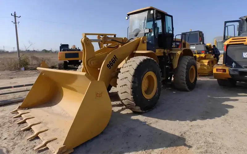 High-Performance Used CAT 966H Loader