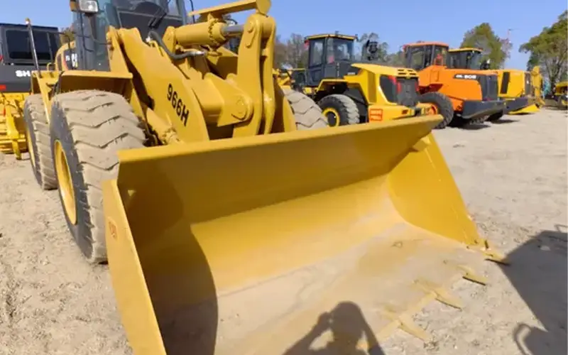 High-Performance Used CAT 966H Loader