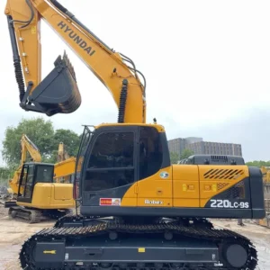 hyundai r220lc 9s 22 ton begagnad bandgrävmaskin banner 1