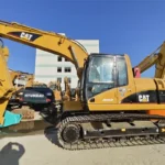 japan original caterpillar cat 320d2 used excavator banner 6