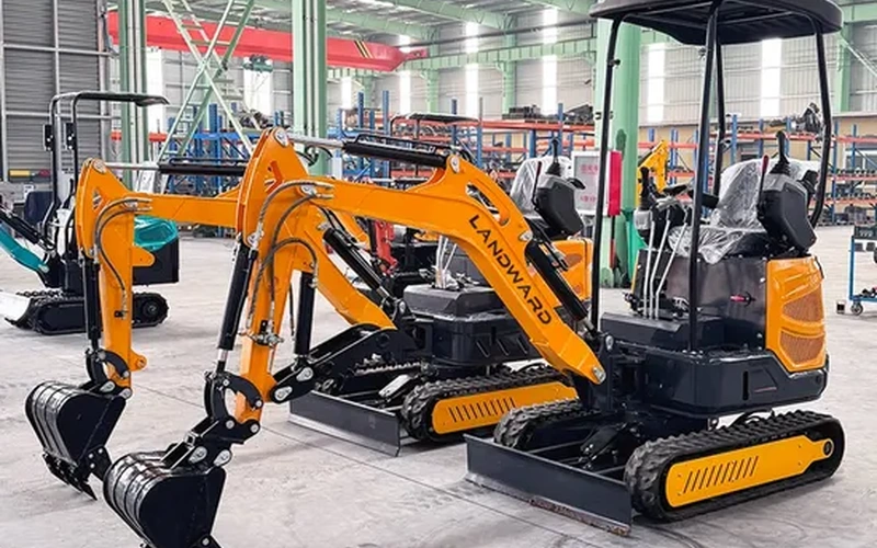 Landward 3.5 Ton Mini Excavator Hydraulic Crawler Digger