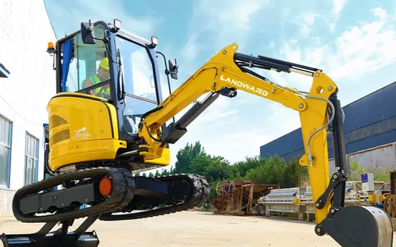 Landward 3.5 Ton Mini Excavator Hydraulic Crawler Digger