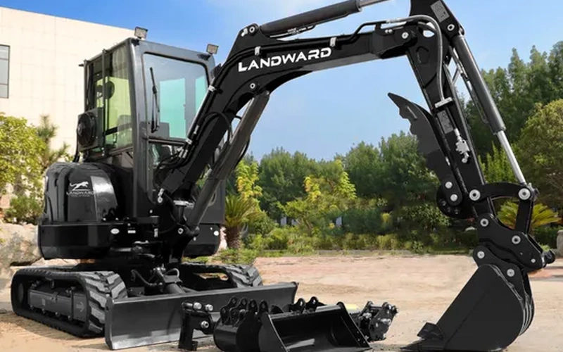Landward 3.5 Ton Mini Excavator Hydraulic Crawler Digger