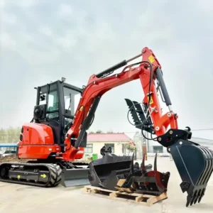 minibagger 3,5 t epa motor hydraulische raupenbagger banner 1