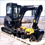 mini excavateur 3,5 tonnes avec moteur japonais bannière 4