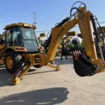 new 4wd mini wheel backhoe loader model 388 banner 5