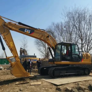 originál cat 320d2 crawler excavator banner 1