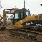 original cat 320d2 crawler excavator banner 4