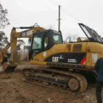 original cat 320d2 crawler excavator banner 5