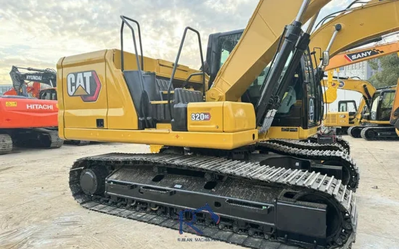 Escavadora de lagartas CAT320GC usada original do Japão