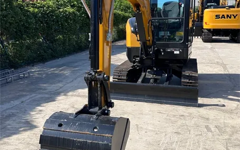 Mini escavadeira Sany SY35U 3.5T escavadeira sobre esteiras