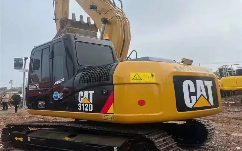 Secondhand Caterpillar CAT 312D Mini Crawler Excavator