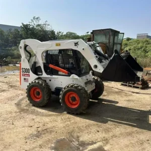 used bobcat s300 mini skid steer loader banner 2
