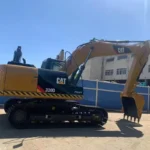used cat 320d crawler excavator banner 3