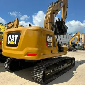 used caterpillar 320gc crawler hydraulic excavator banner 2