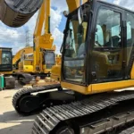 used caterpillar 320gc crawler hydraulic excavator banner 4