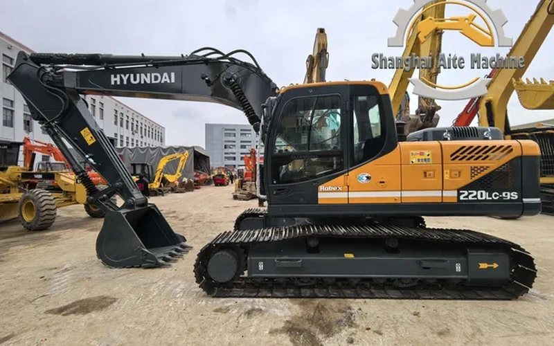 中古油圧クローラーショベル