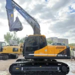 used hyundai 220lc 9s excavator with hydraulic transmission banner 3