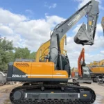 used hyundai 220lc 9s excavator with hydraulic transmission banner 4