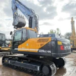used hyundai 220lc 9s excavator with hydraulic transmission banner 5