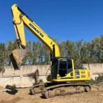 použité japonsko second hand pásové hydraulické rypadlo banner 4