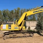 Použité japonsko second hand pásové hydraulické rypadlo banner 5