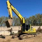 Použité japonsko second hand pásové hydraulické rypadlo banner 6