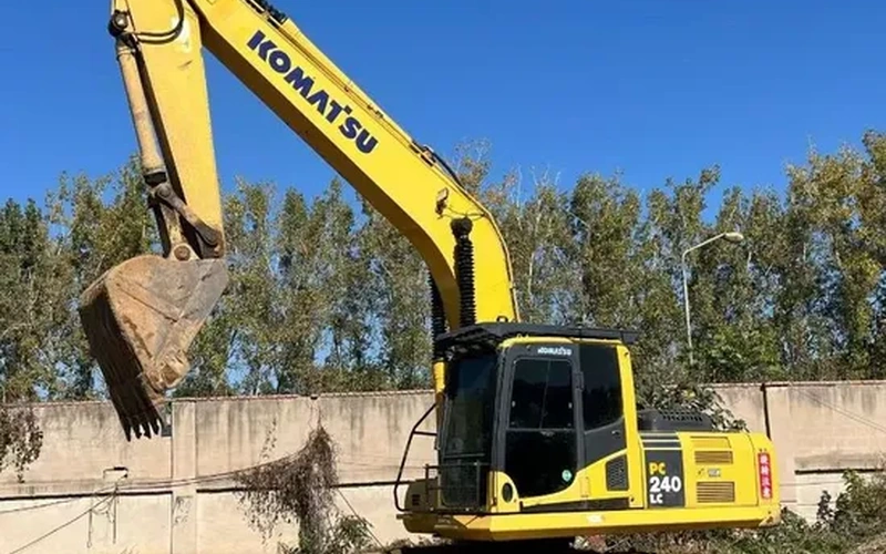 Použité Japonsko Pásové hydraulické rypadlo z druhé ruky