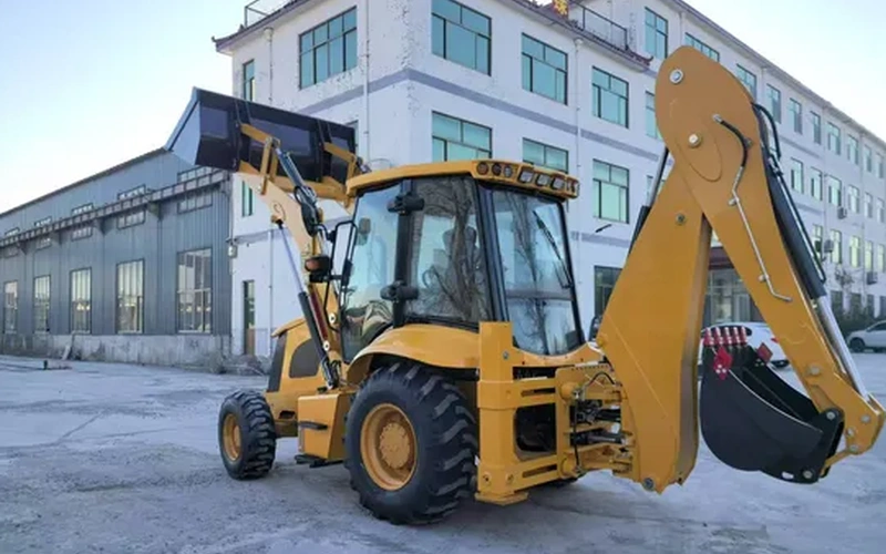 Begagnad minigrävmaskin hjullastare JCB 3CX 420F 420E 430