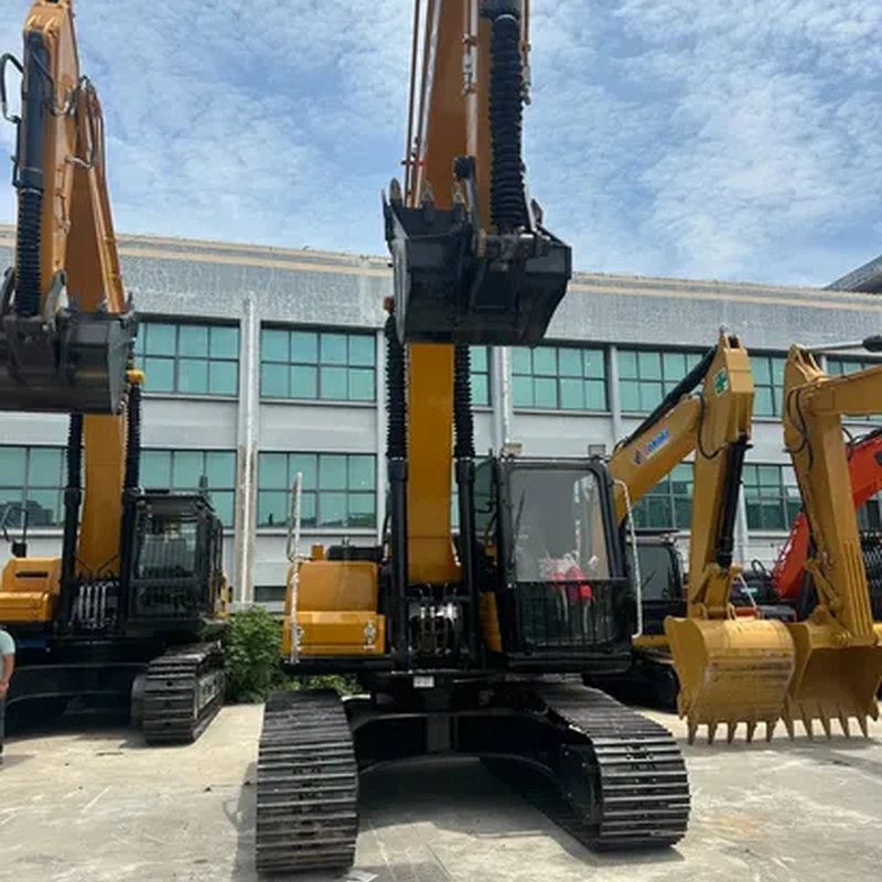 used sany sy215c 21.5t tracked excavator banner 1 käytetty sany sy215c 21.5t telakaivukone banner 1