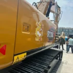 brugt sany sy215c 21.5t bæltegravemaskine banner 6