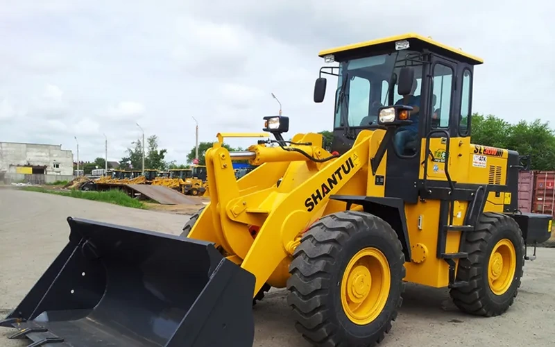 شانتوي SL30WN 3 طن لودر بعجلات مستعملة SL30WN
