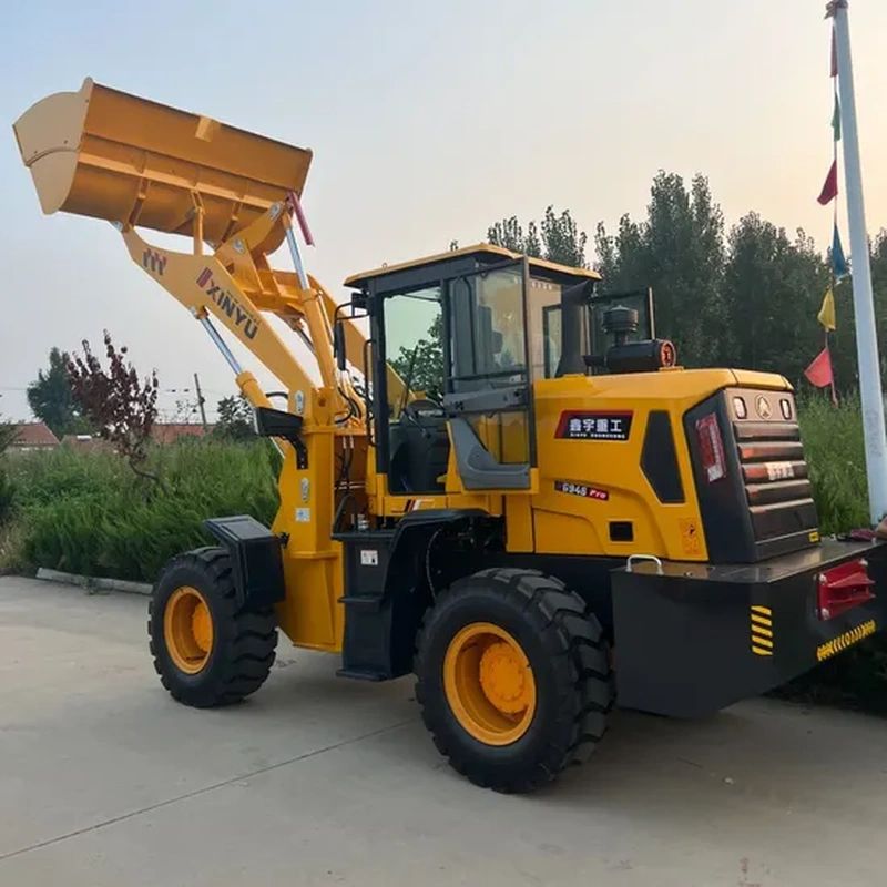 zl958 hydraulic mini wheel front loader banner 1 zl958 гидравлический мини-колесный фронтальный погрузчик баннер 1