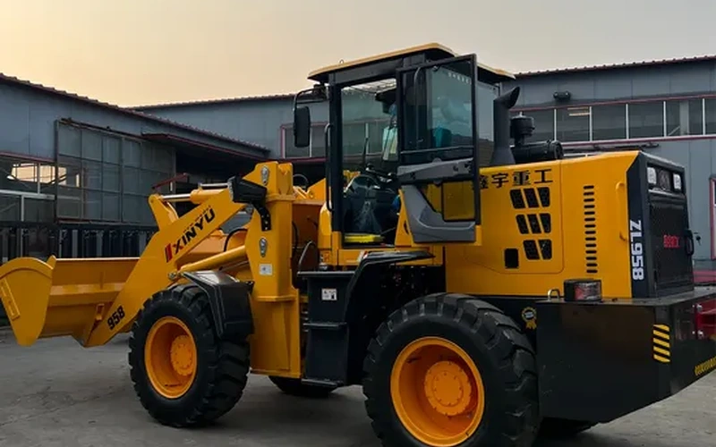 Гидравлический мини-колесный фронтальный погрузчик ZL958